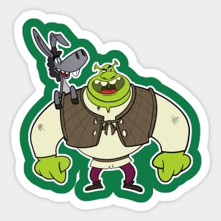 Shrek Retold Sticker